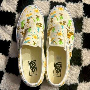 Men’s 9/women’s 10 1/2 slip on VANS like new